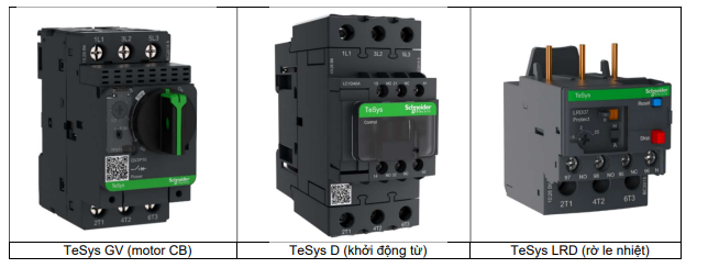 Thông báo diện mạo mới của dòng sản phẩm bảo vệ và điều khiển động cơ Tesys